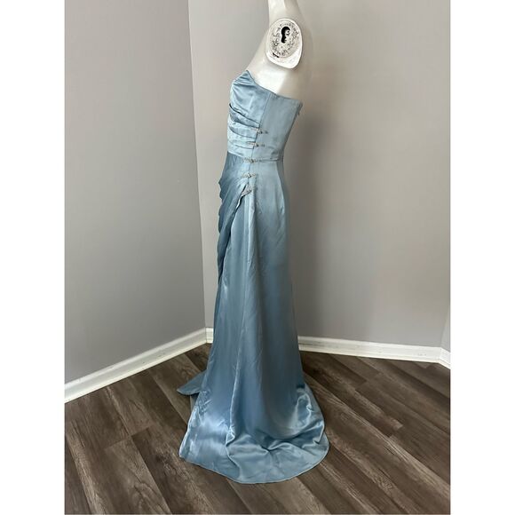 SAU LEE PASHA SATIN GOWN SIZE US 6 $650 - Picture 11 of 16